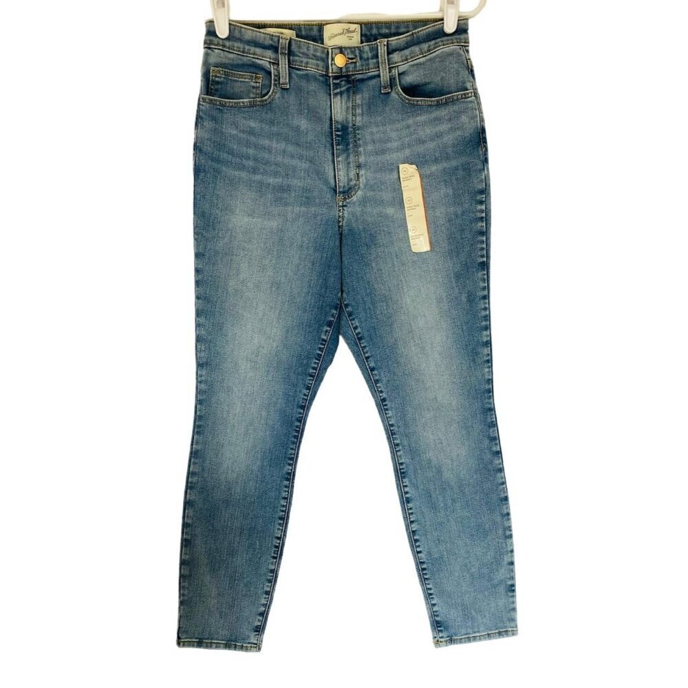 Universal Thread, Women's blue cotton denim pants, size 10, NWOT.